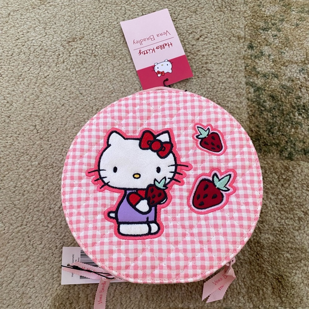 Vera Bradley x Hello Kitty cosmetic bag